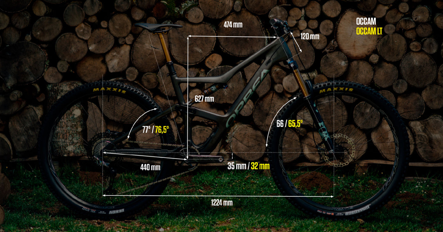 Kupp! Orbea Occam M30 Long Travel (lagertømming)