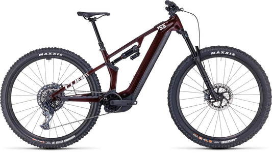 Cube Stereo Hybrid ONE55 C:68X SLX (overligger, kun str M), karbonramme