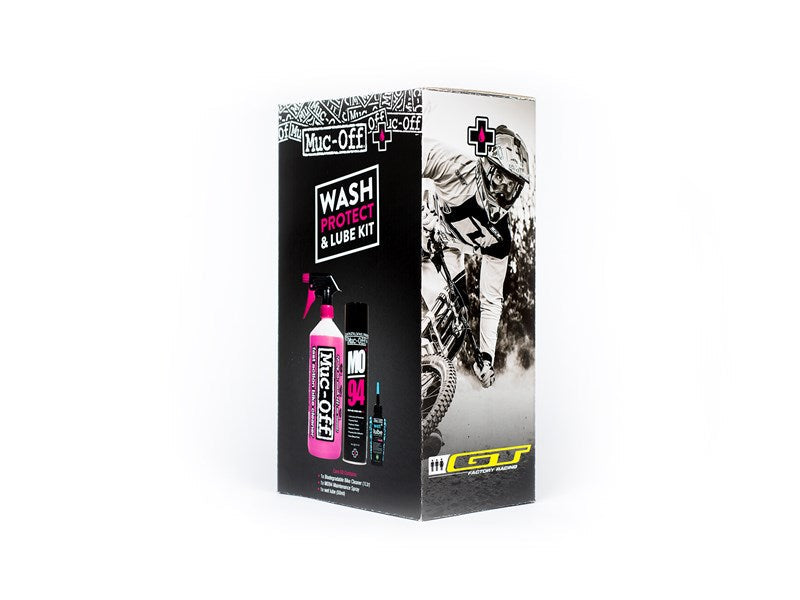 Muc-Off Wash, Protect and Lube Kit