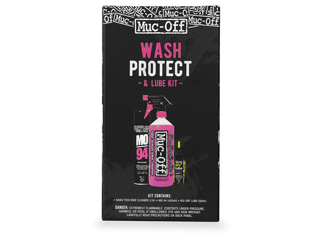 Muc-Off Wash, Protect and Dry Lube Kit