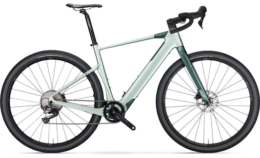 Wilier Adlar Hybrid XT 1x12 TQ (rett styre) - Y24 Mint Green - Matt