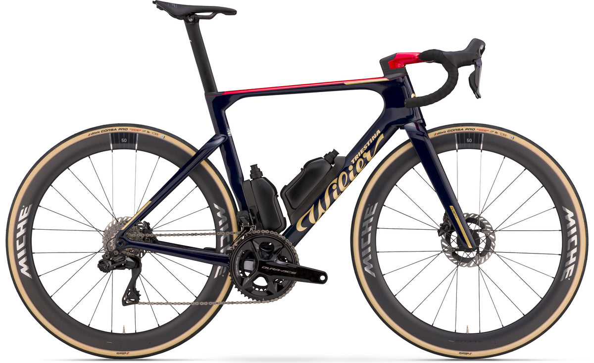 Wilier Filante SLR ID2 SRAM RED AXS med wattmåler - F31 Aurora Blue