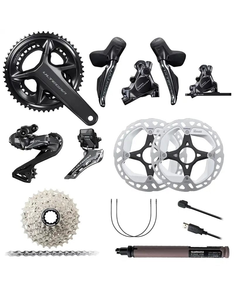 Shimano Ultegra Di2 R8170 komplett girgruppe 2x12