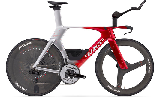 Wilier Supersonica SLR rammesett - T16 Silver Velvet Red