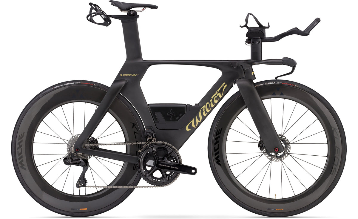 Wilier Supersonica SLR rammesett - T17 Black Gold - Matt