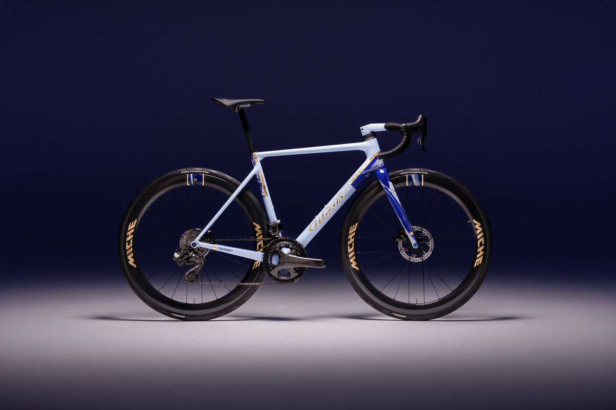 Wilier Verticale SLR rammesett - Q9 Wave Silver Green