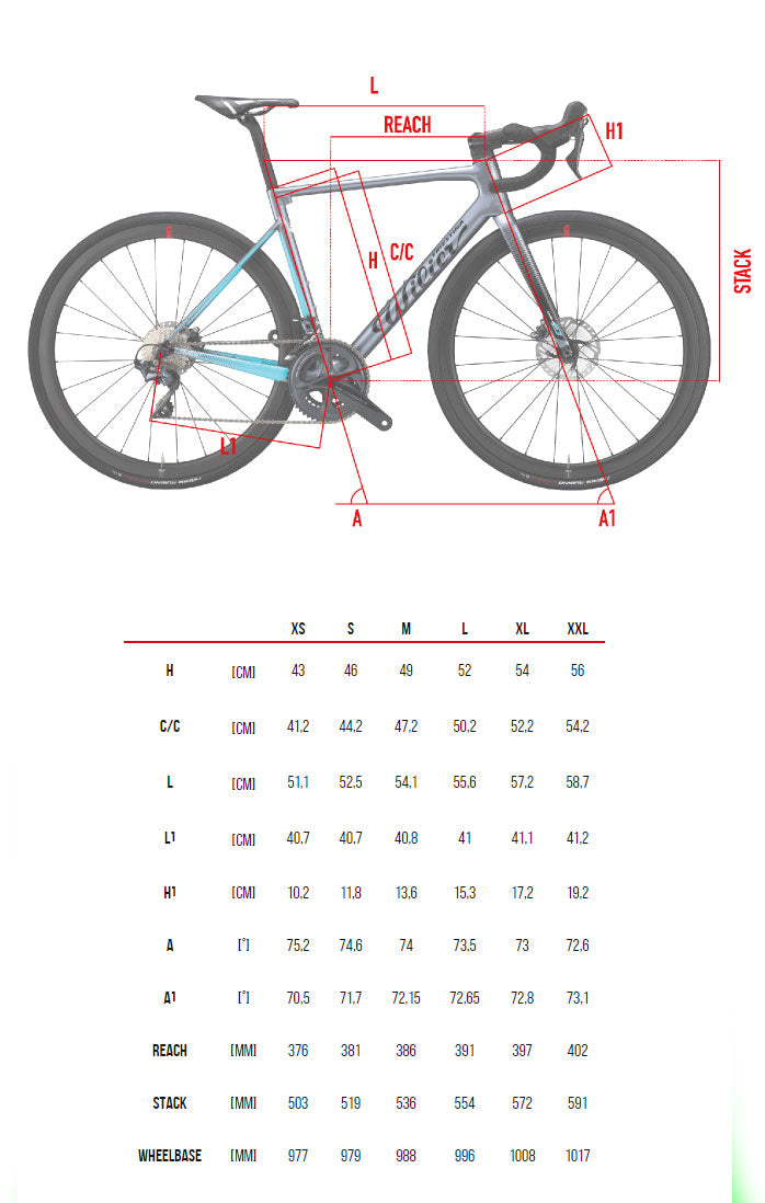 Wilier 0 SL - 105 Di2 - konkurranse - klatresykkel
