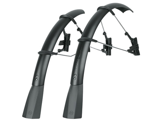 SKS Raceblade skjermer - lett å stroppe på.