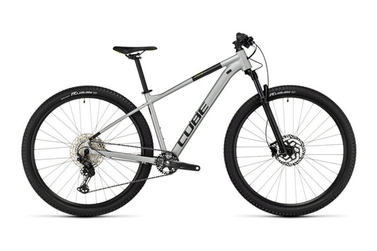 Cube Attention SLX silvergrey'n'lime