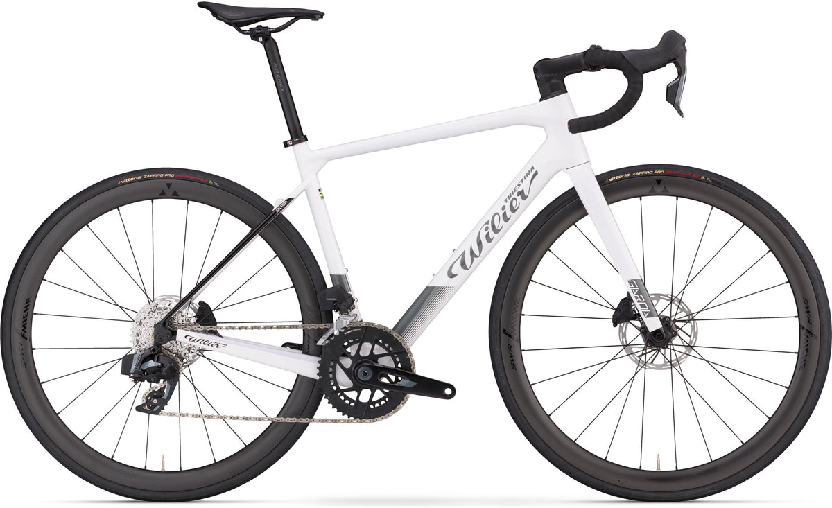 Wilier Garda 105 - G40 White Black - Glossy