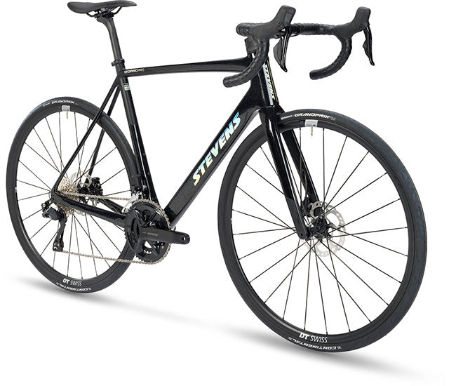 Stevens Izoard 105 Di2 Galaxy svart