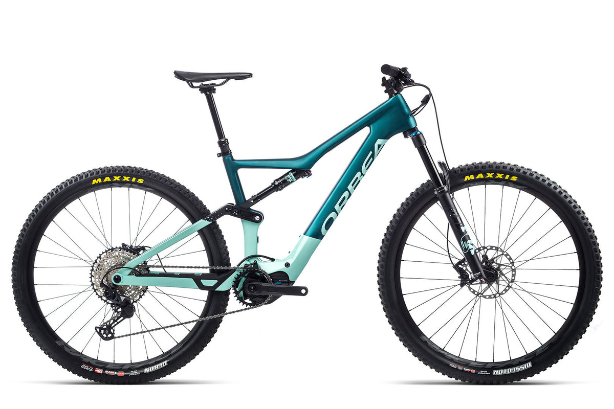 Orbea Rise M20 2021 Ice Green - Ocean