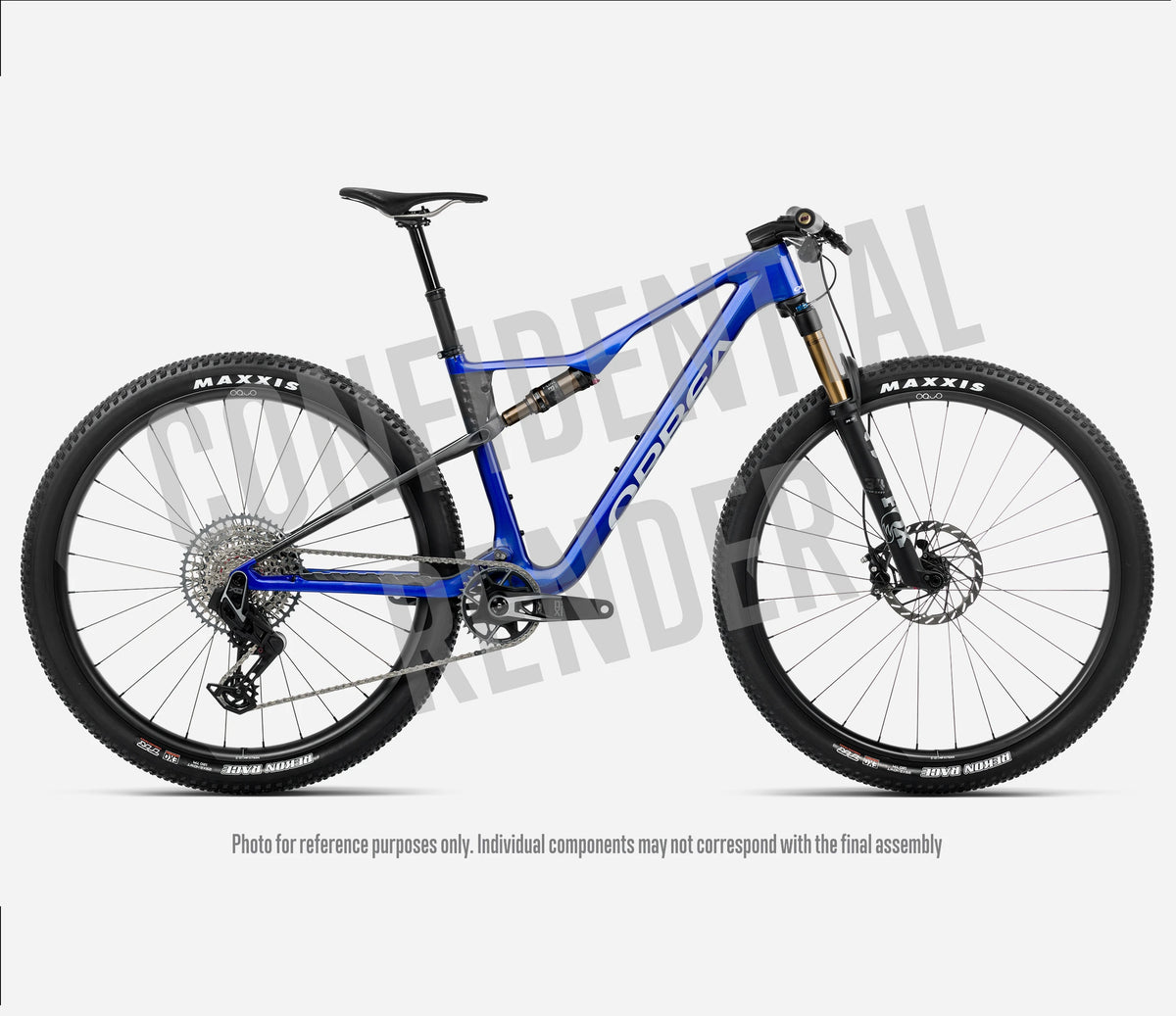 Orbea Oiz M-TEAM AXS 2025 Cobalt Blue / Carbon Raw