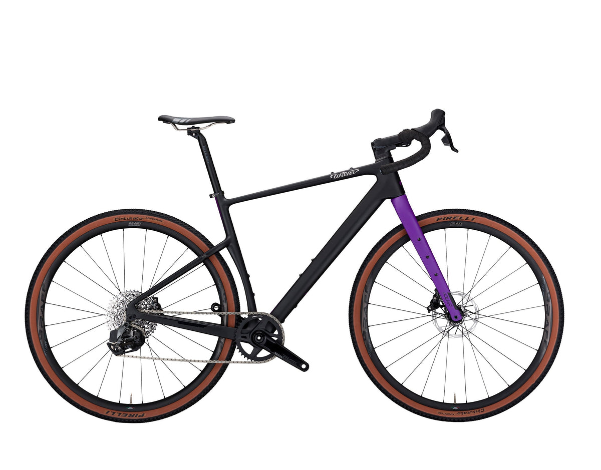 Wilier Adlar GRX 1x12 Svart/lilla matt