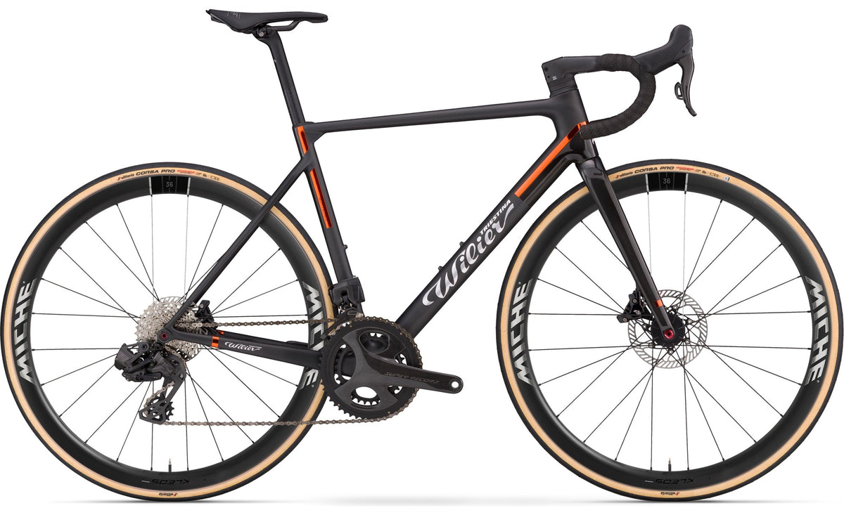 Wilier Verticale SLR Force AXS med wattmåler - Q1 Core Black