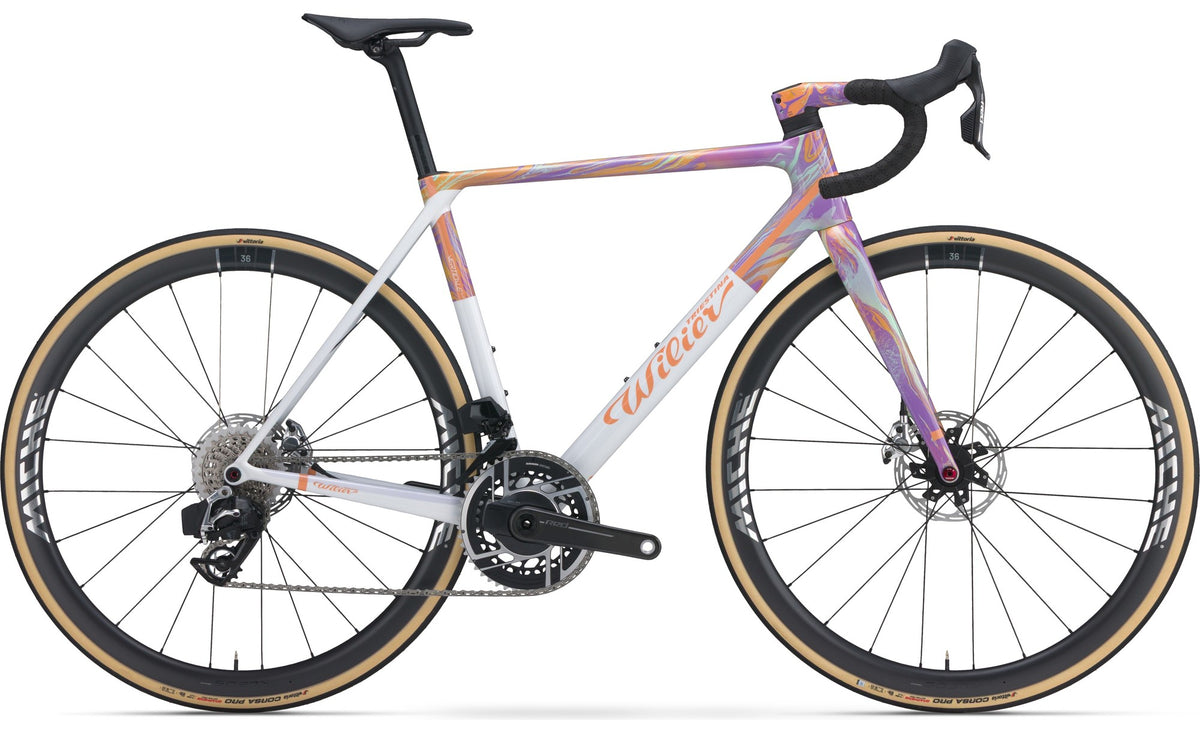 Wilier Verticale SLR rammesett - Q7 Coral Bloom