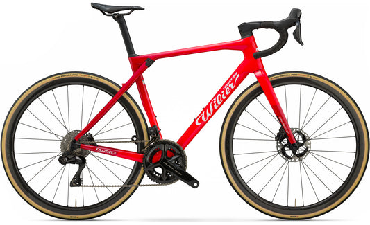 Wilier Granturismo SLR Dura-Ace Di2 – utstillingsmodell - R8 Faded Red White - Glossy