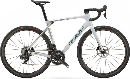 Wilier Granturismo SLR Rival AXS - R9 Faded Silver Emerald - Glossy